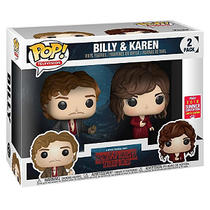 Funko Pop! Television Stranger Things Billy & Karen 2 Pack Exclusivo