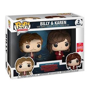 Funko Pop! Television Stranger Things Billy & Karen 2 Pack Exclusivo