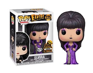 Funko Pop! Television Elvira 375 Exclusivo Diamond 2500 pcs