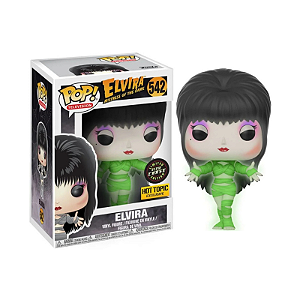 Funko Pop! Television Elvira A Rainha das Trevas Elvira 542 Exclusivo Glow Chase