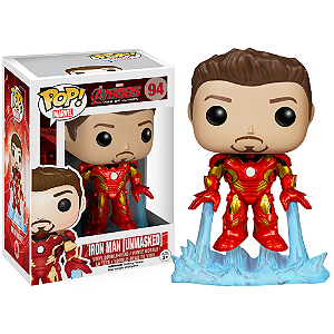 Funko Pop! Marvel Os Vingadores Era De Ultron Iron Man (Unmasked) 94