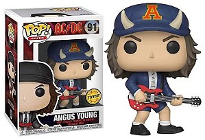 Funko Pop! Rocks ACDC Angus Young 91 Exclusivo Chase