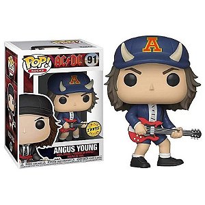 Funko Pop! Rocks ACDC Angus Young 91 Exclusivo Chase