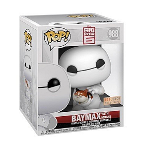 Funko Pop! Disney Operaçao Big Hero Baymax With Mochi 988 Exclusivo