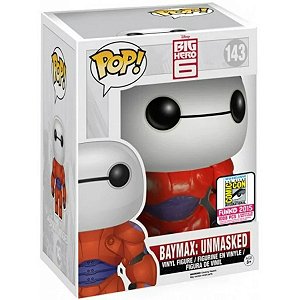 Funko Pop! Big Hero 6 Baymax Unmasked 143 Exclusivo