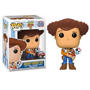Funko Pop! Disney Toy Story Sheriff Woody 535 Exclusivo