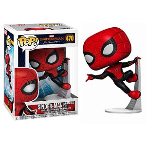 Funko Pop! Marvel Homem Aranha Spider Man Upgraded Suit 470