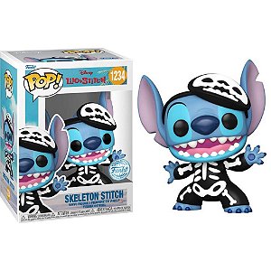 Funko Pop! Disney Lilo & Stitch Skeleton Stitch 1234 Exclusivo