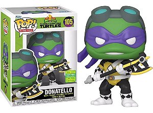 Funko Pop! Retro Toys Power Rangers Tartarugas Ninja Donatello 105 Exclusivo