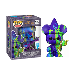 Funko Pop! Art Series Disney Sorcerer Mickey 15 Exclusivo
