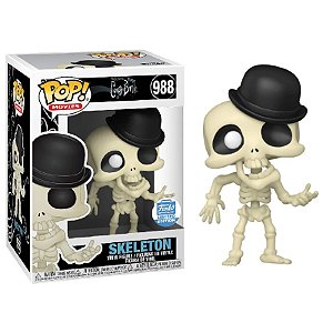 Funko Pop! Filme Disney A Noiva Cadaver Corpse Bride Skeleton 988 Exclusivo
