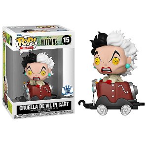 Funko Pop! Disney Villains Cruella De Vil In Cart 15 Exclusivo