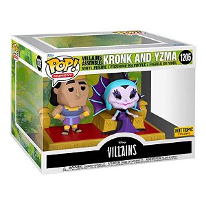 Funko Pop! Filme Disney A Nova Onda do Imperador Kronk And Yzma 1205 Exclusivo