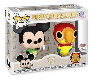 Funko Pop! Disney Mickey Mouse & José 2 Pack Exclusivo