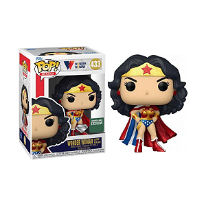 Funko Pop! Dc Comics Mulher Maravilha Wonder Woman 433 Exclusivo Diamond