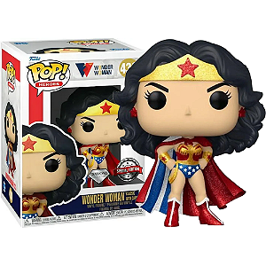 Funko Pop! Dc Comics Mulher Maravilha Wonder Woman 433 Exclusivo Diamond