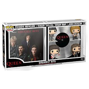 Funko Pop! Albums Rocks Queen Freddie Greatest Hits 21 Exclusivo (Vaulted, 2021)