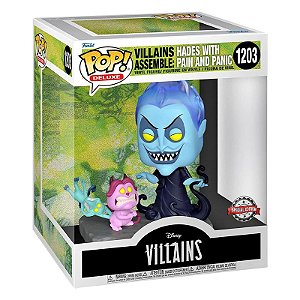 Funko Pop! Disney Hercules Villains Assemble: Hades With Pain And Panic 1203 Exclusivo