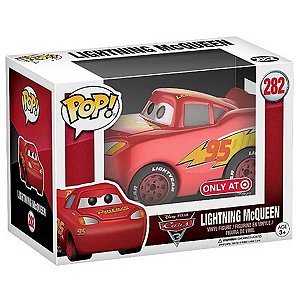 Funko Pop! Filme Disney Carros Lightning Mcqueen 282 Exclusivo Metallic