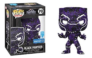 Funko Pop! Art Series Marvel Pantera Negra / Black Panther 70 Exclusivo