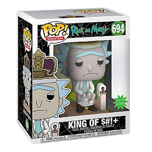 Funko Pop! Animation Rick And Morty King Of $#!+ 694 Exclusivo