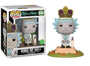 Funko Pop! Rick And Morty King Of $#!+ 694 Exclusivo