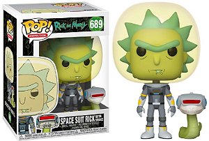 Funko Pop! Rick And Morty Space Suit Rick With Snake 689