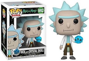 Funko Pop! Animation Rick And Morty Rick With Crystal Skull 692