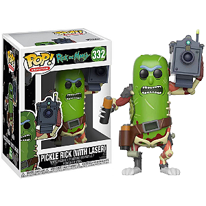 Funko Pop! Animation Rick And Morty Pickle Rick With Laser 332