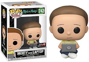 Funko Pop! Rick And Morty Morty With Laptop 742 Exclusivo
