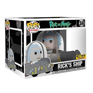 Funko Pop! Rides Animation Rick And Morty Rick's Ship 34 Exclusivo