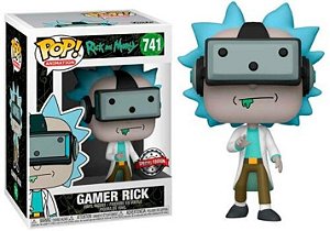 Funko Pop! Rick And Morty Gamer Rick 741 Exclusivo