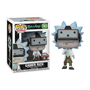Funko Pop! Animation Rick And Morty Gamer Rick 741 Exclusivo