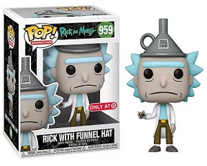 Funko Pop! Rick And Morty Rick With Funnel Hat 959 Exclusivo