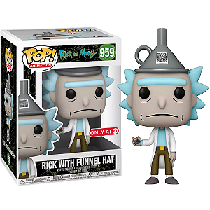 Funko Pop! Animation Rick And Morty Rick With Funnel Hat 959 Exclusivo