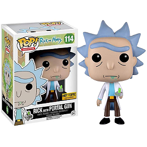 Funko Pop! Animation Rick And Morty Rick With Portal Gun 114 Exclusivo