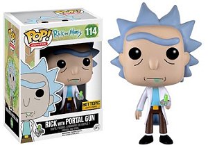 Funko Pop! Rick And Morty Rick With Portal Gun 114 Exclusivo