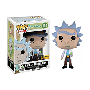 Funko Pop! Animation Rick And Morty Rick With Portal Gun 114 Exclusivo
