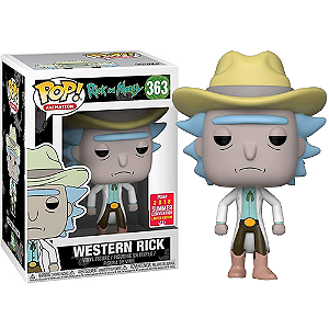 Funko Pop! Animation Rick And Morty Western Rick 363 Exclusivo