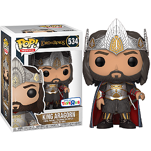 Funko Pop! Filme O Senhor Dos Aneis King Aragorn 534 Exclusivo