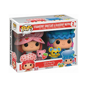 Funko Pop! Animation Moranguinho / Strawberry Shortcake & Blueberry Muffin 2 Pack Exclusivo