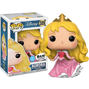 Funko Pop! Disney A Bela Adormecida Aurora 325 Exclusivo Glitter