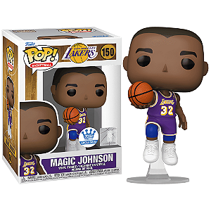 Funko Pop! Basketball NBA Lakers Magic Johnson Purple Jersey 150 Exclusivo