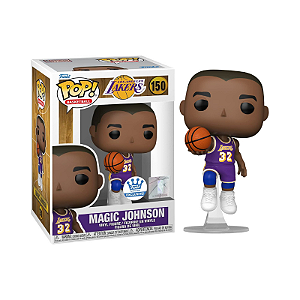 Funko Pop! Basketball NBA Lakers Magic Johnson Purple Jersey 150 Exclusivo