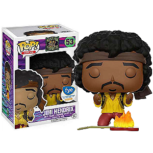 Funko Pop! Rocks Jimi Hendrix 53 Exclusivo