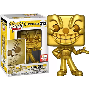 Funko Pop! Games Cuphead King Dice 313 Exclusivo
