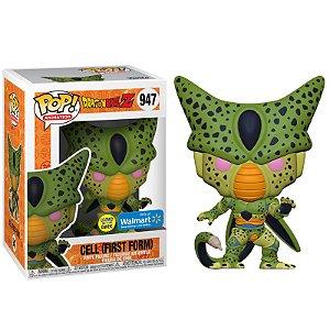 Funko Pop! Animation Dragon Ball Z Cell First Form 947 Exclusivo Glow