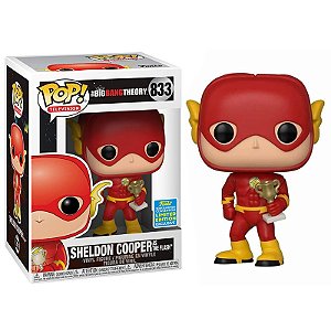 Funko Pop! Television The Big Bang Theory Sheldon Cooper as The Flash 833 Exclusivo
