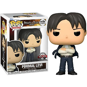 Funko Pop! Animation Attack Of Titan Formal Levi 1171 Exclusivo