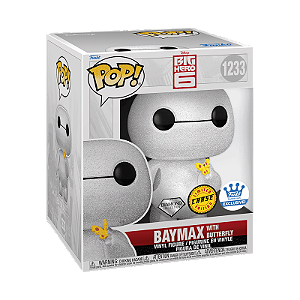 Funko Pop! Disney Operaçao Big Hero Baymax With Butterfly 1233 Exclusivo Diamond Chase